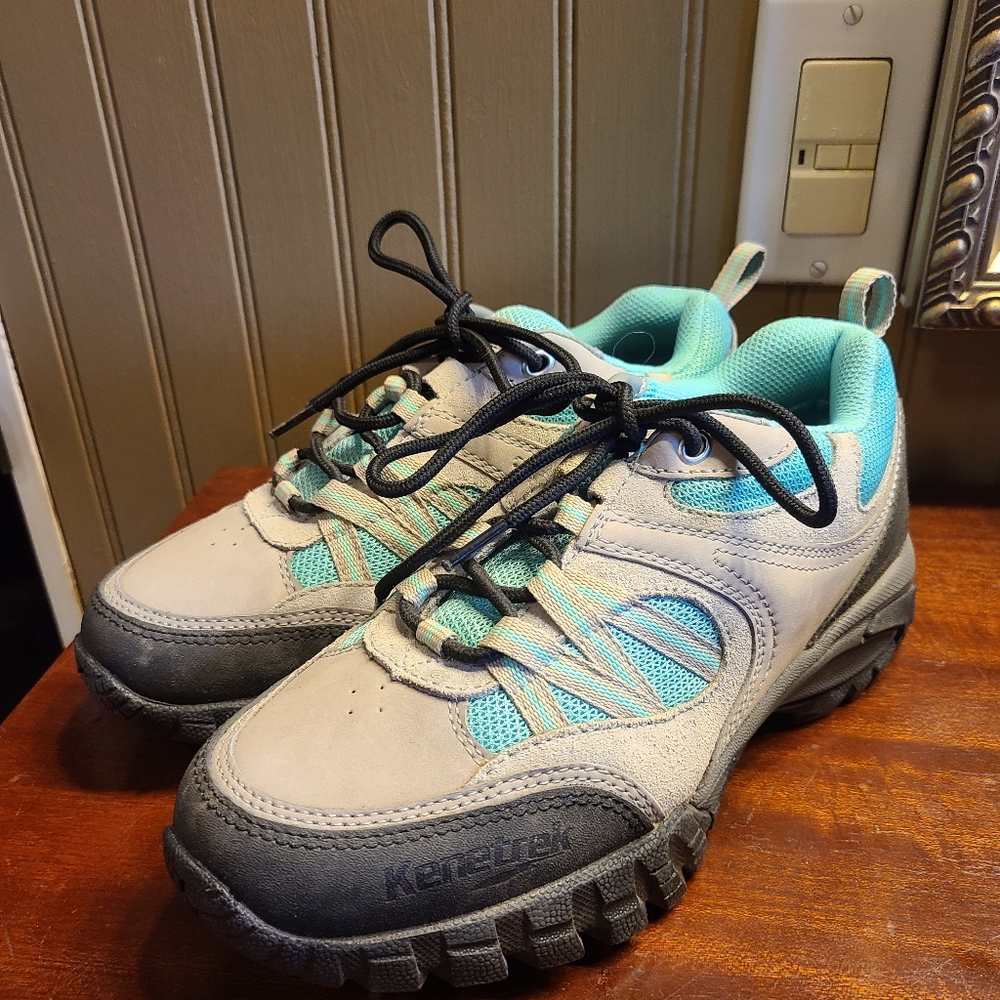 Kenetrek Shoes Hiking Athletic Blue Women's Size SZ 7 M Lace